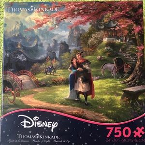 Thomas Kinkade Disney Mulan Puzzle